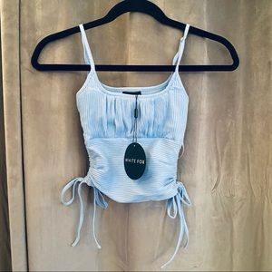 White Fox Boutique ribbed tank